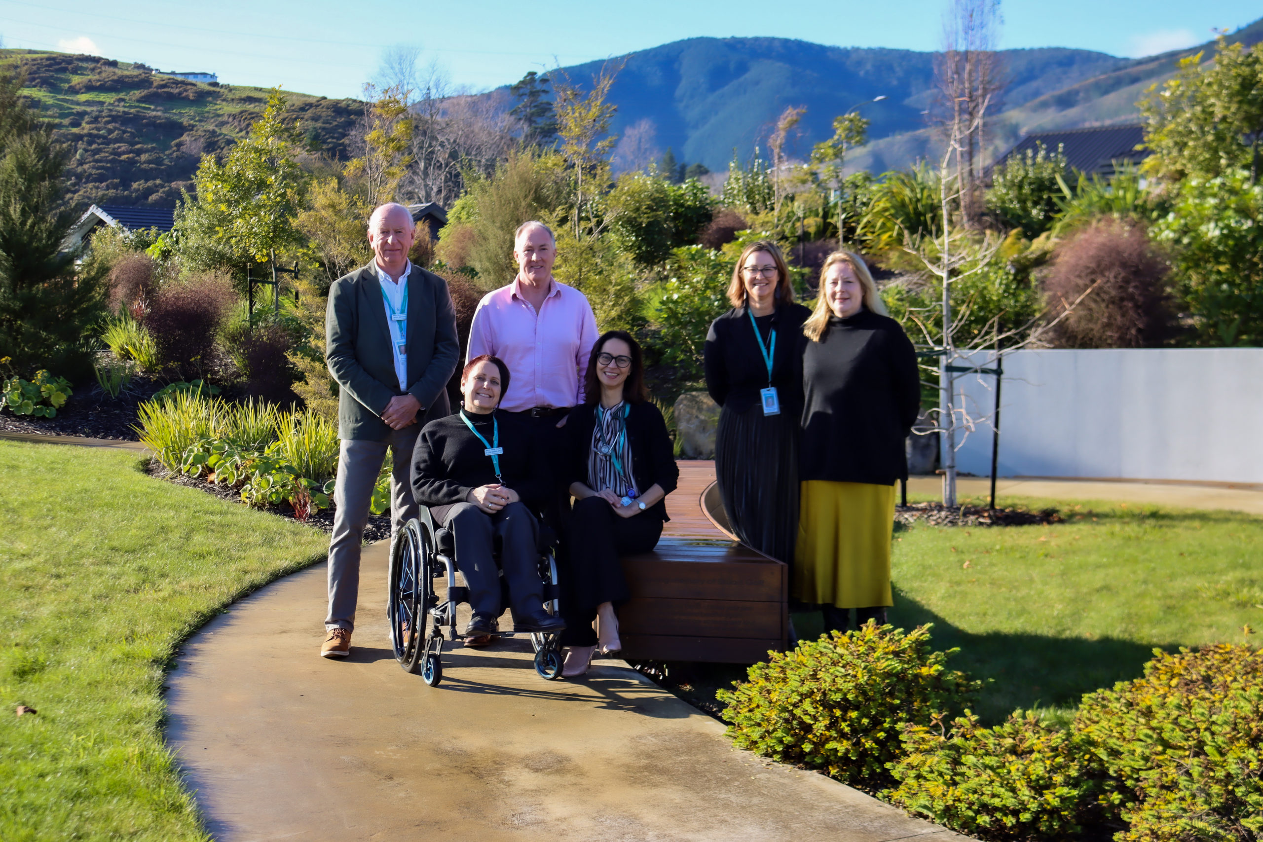 Te Kahui Manukura - the leadership team at Nelson Tasman Hospice