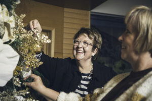 Jo Seager Hospice patron supporting this year’s Farmers campaign.